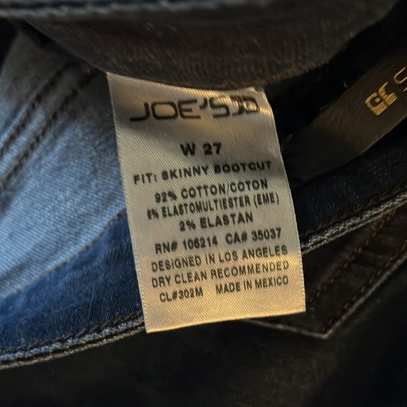 Women’s joe jeans size W 27 skinny boot - Picture 5 of 5